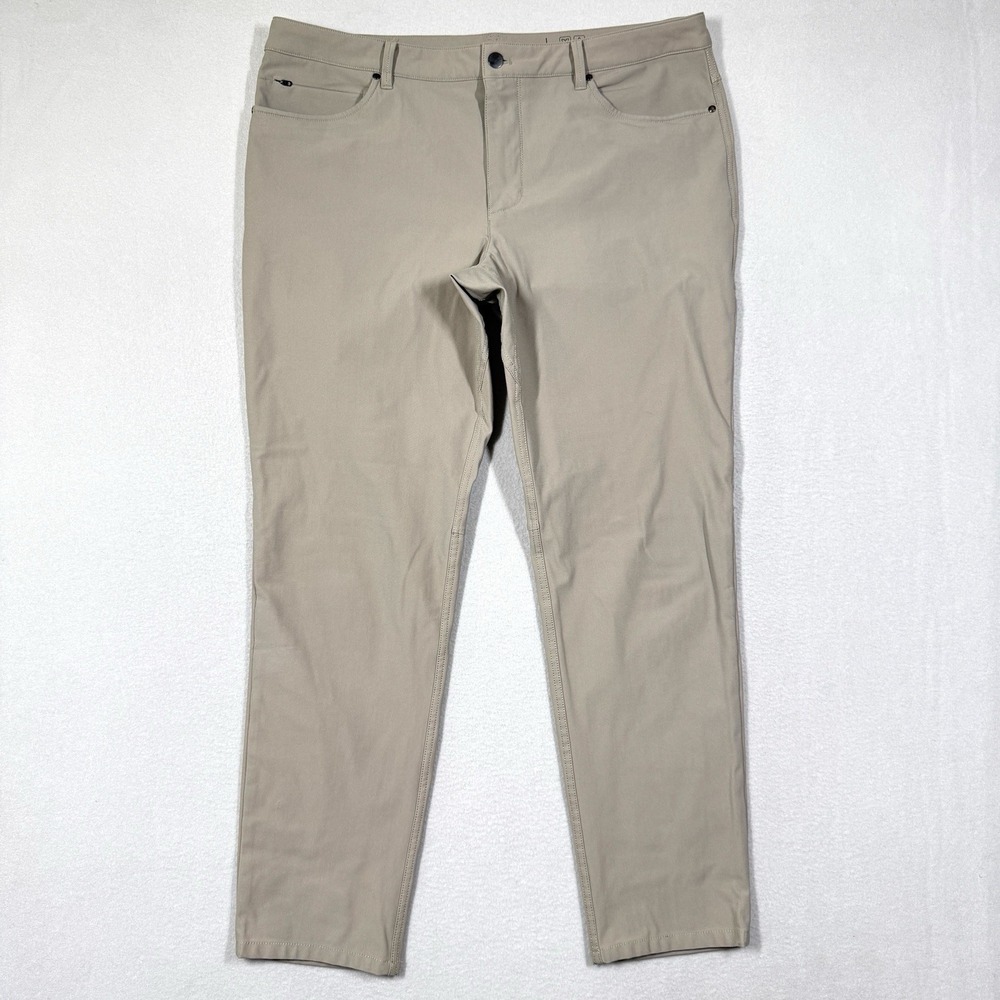 7 Diamonds Pants Mens 36x30 Infinity 7 Pocket‎ Chino Performance Flex Slim Fit